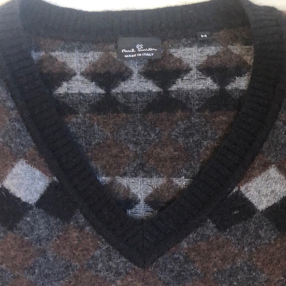 Men’s Paul Smith V-Neck Sweater - Picture 2 of 4